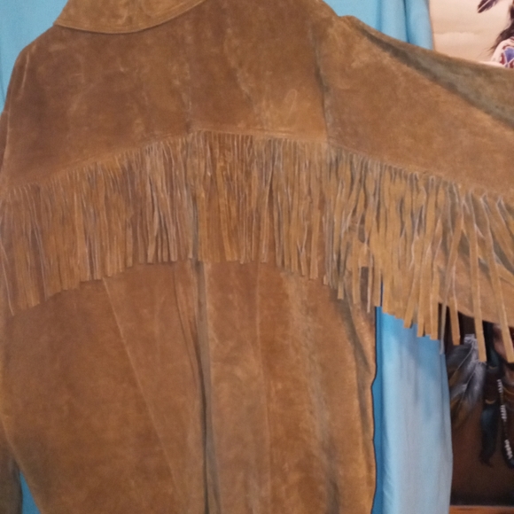 1980s Vintage Hunter's Run Leather Jacket - Picture 9 of 10